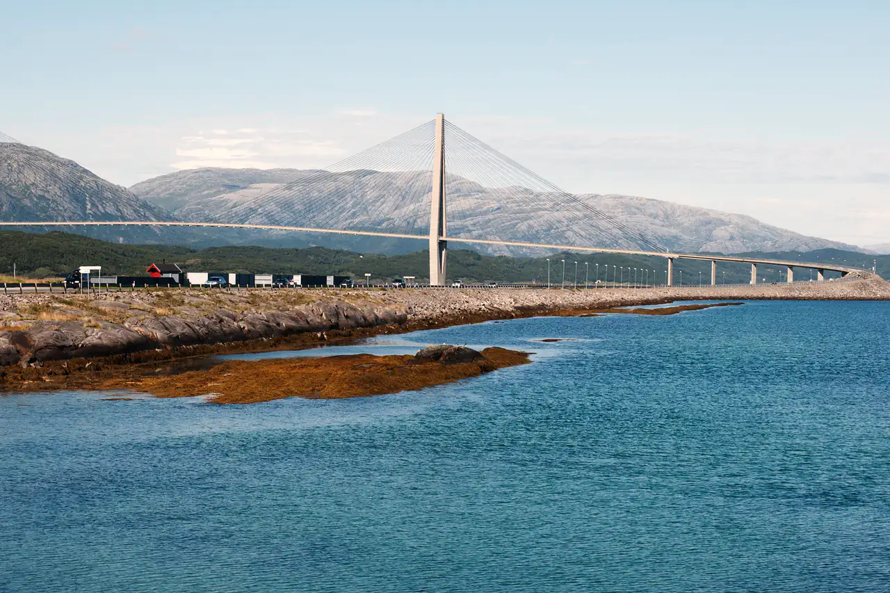 The Helgeland Bridge at Sandnessjøen